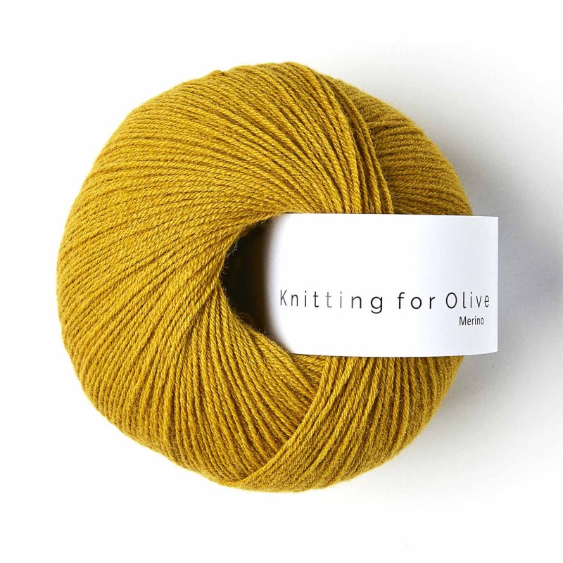 Merino Mustard RMS Knitting for Olive